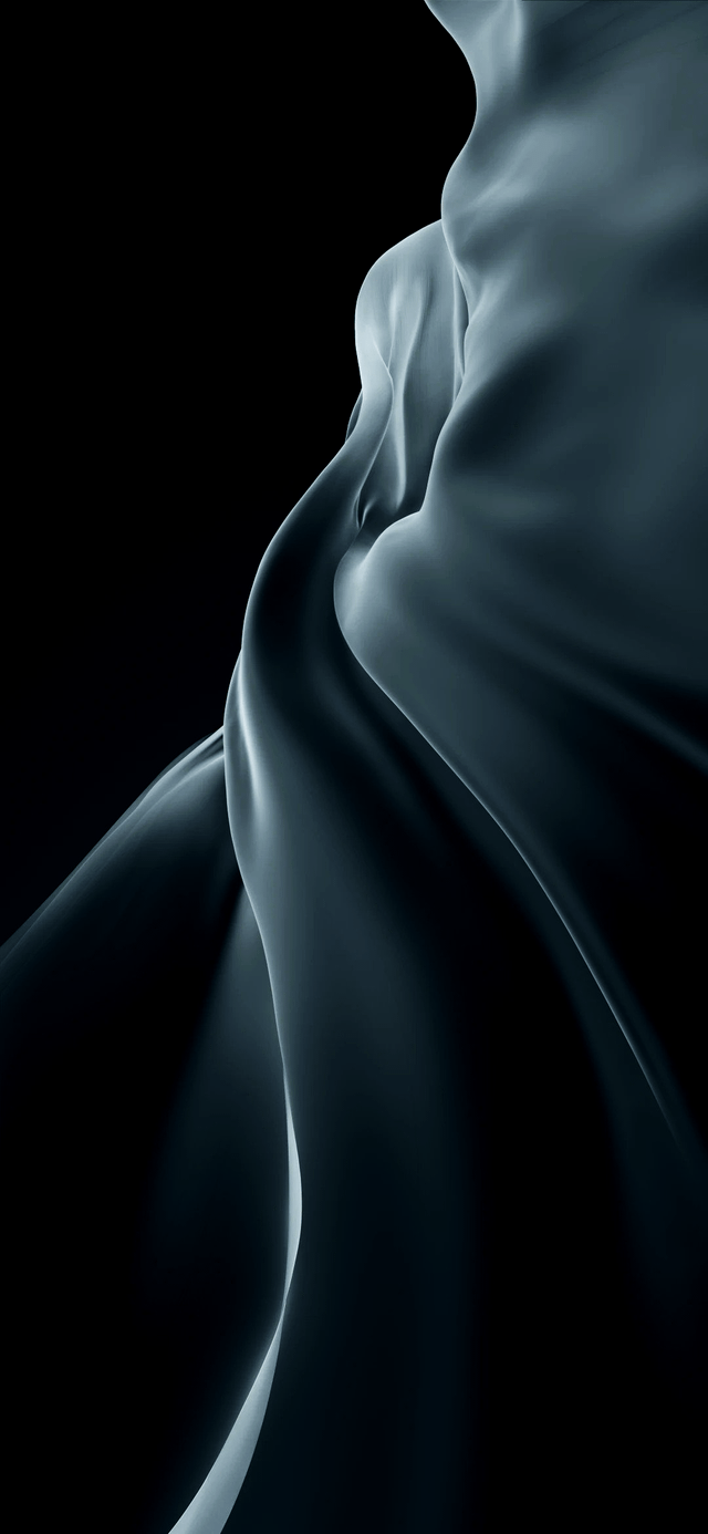 640x1386 Mi 11 Stock Wallpaper (Black percentage increased to %36) [1080x2340]