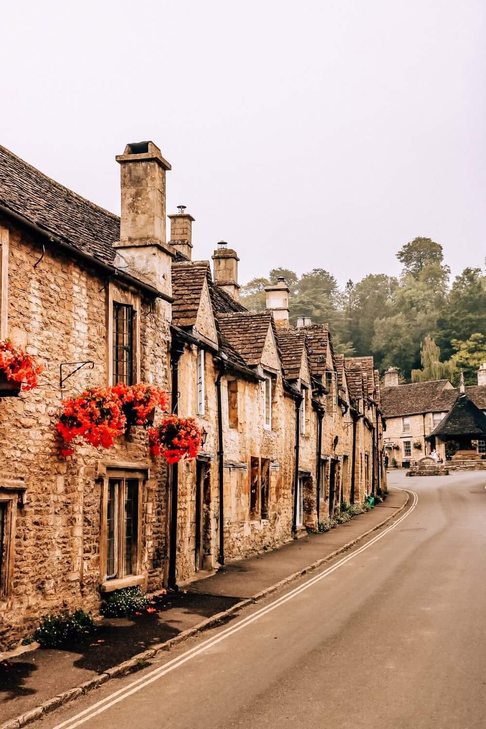 1000x1500 Castle Combe Is A Village And Civil Parish Within The Cotswolds Area In Wiltshire, England. The Village Takes Its Name From The 12th Century Castle Which Was Built 5 Mi From The Village