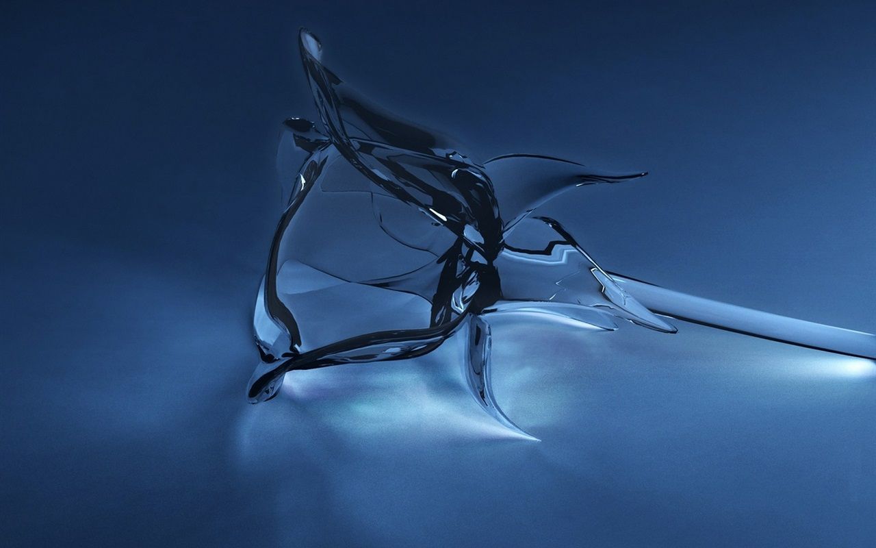 1280x800 Glass Rose, 3D Design 640x1136 IPhone 5 5S 5C SE Wallpaper, Background, Picture, Image