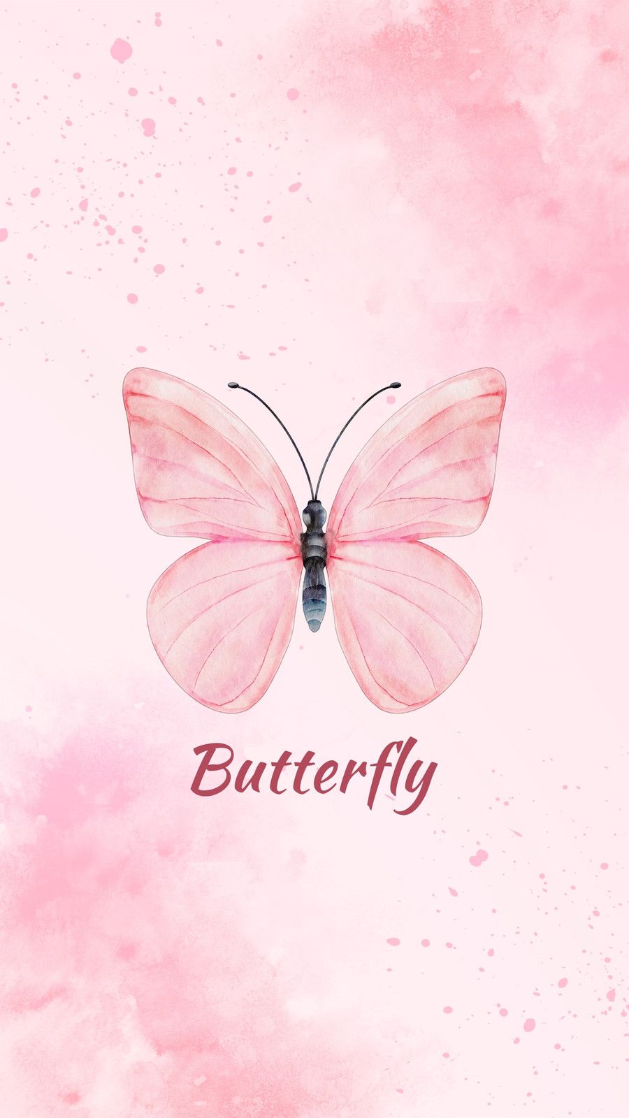 900x1600 Free and customizable butterfly wallpaper templates