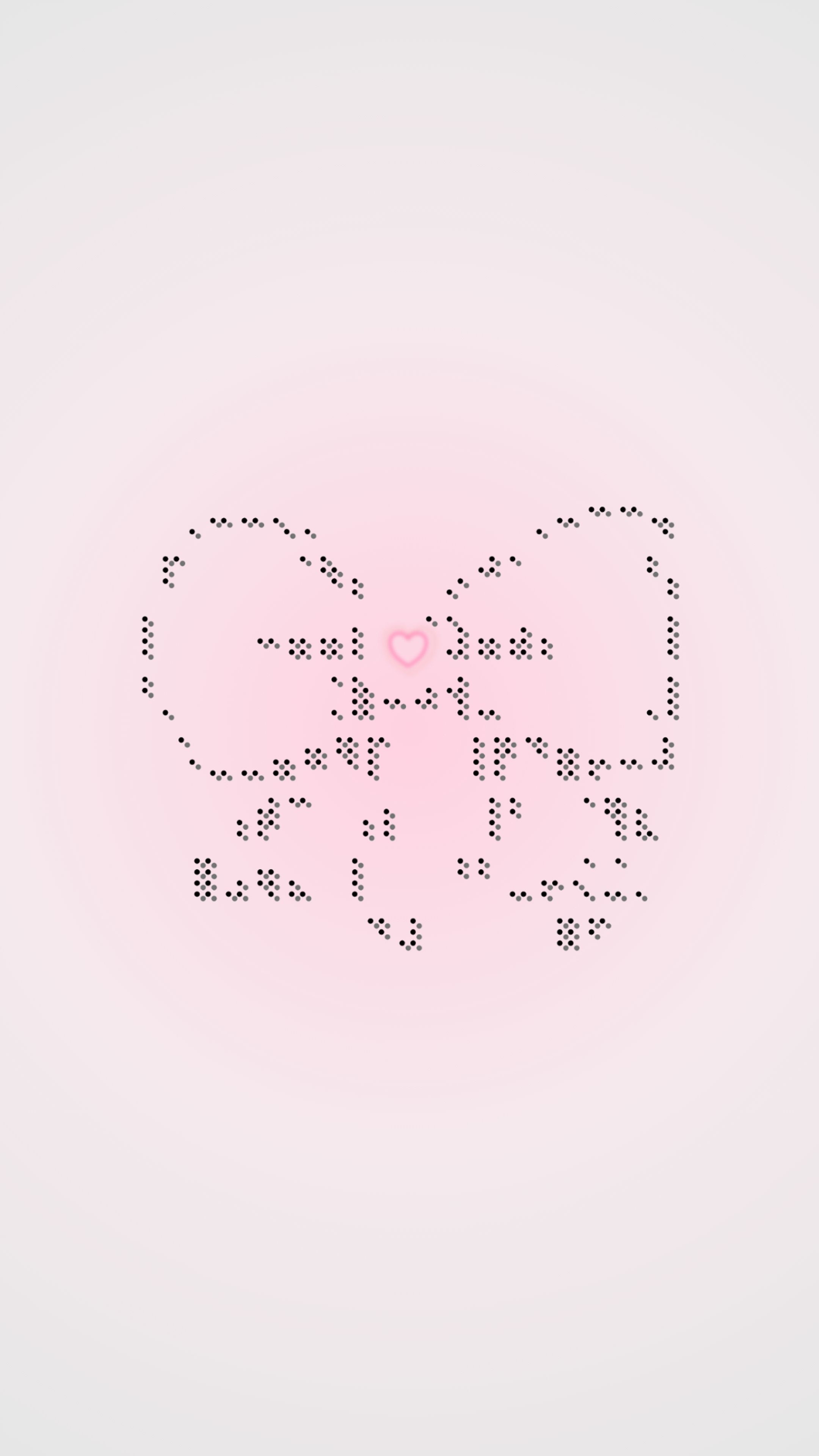 2160x3840 Pink Dot Butterfly Design Wallpaper [7daee92e689b4f0fa60a]