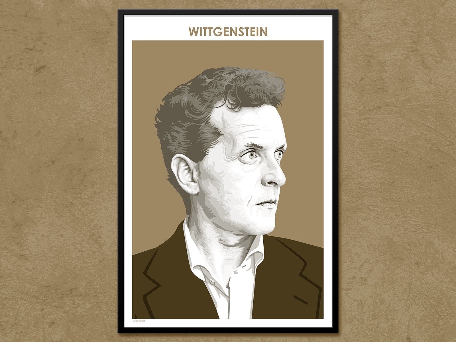 1600x1200 Ludwig Wittgenstein Poster. Author Poster. Teacher Gift. Philosophy Gift. Classroom Decor. Modern Home Decor