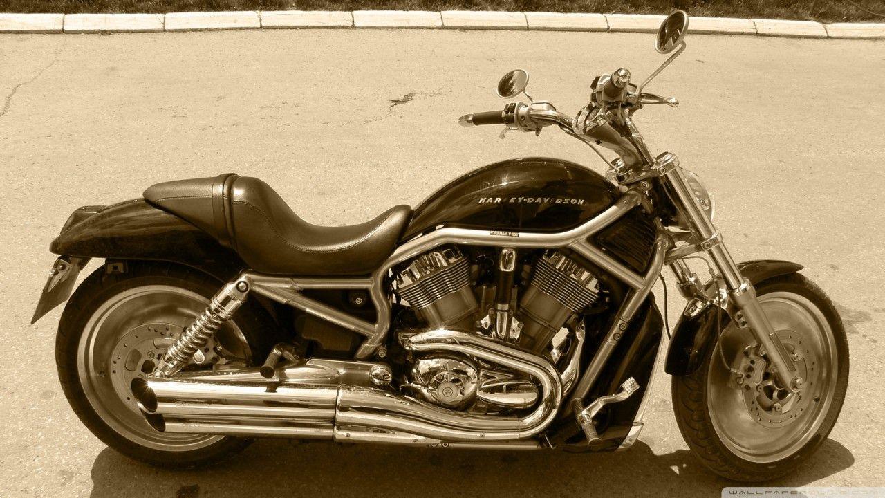 1280x720 Harley Davidson Bikes, photo, vintage, motorcycles wallpaper