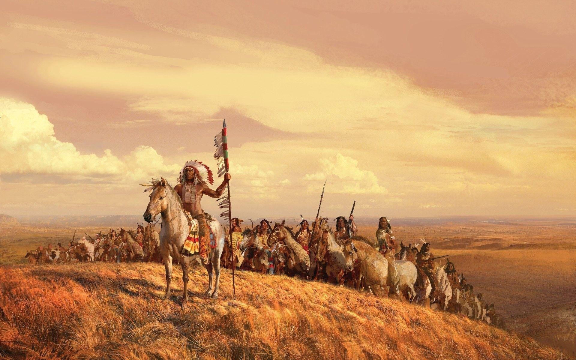1920x1200 Mobile Wallpaper, American, Abstract Vector, native Indian