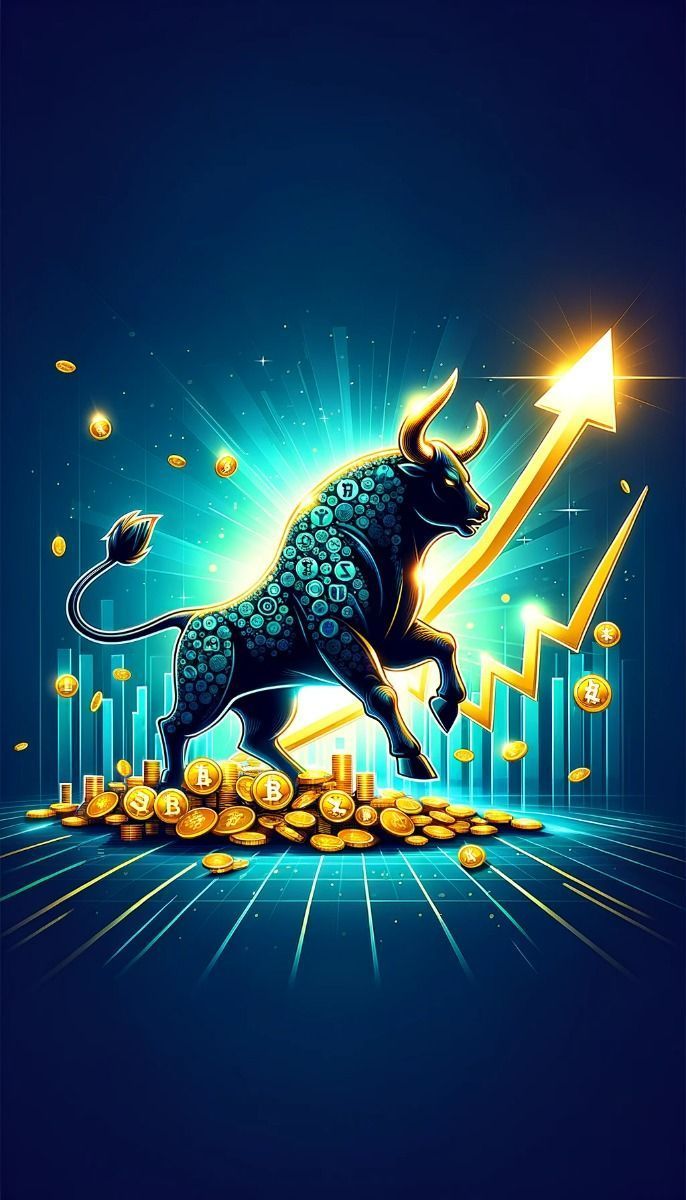 686x1200 Bullish and Bearish Logo: A Modern Take on a Classic Design