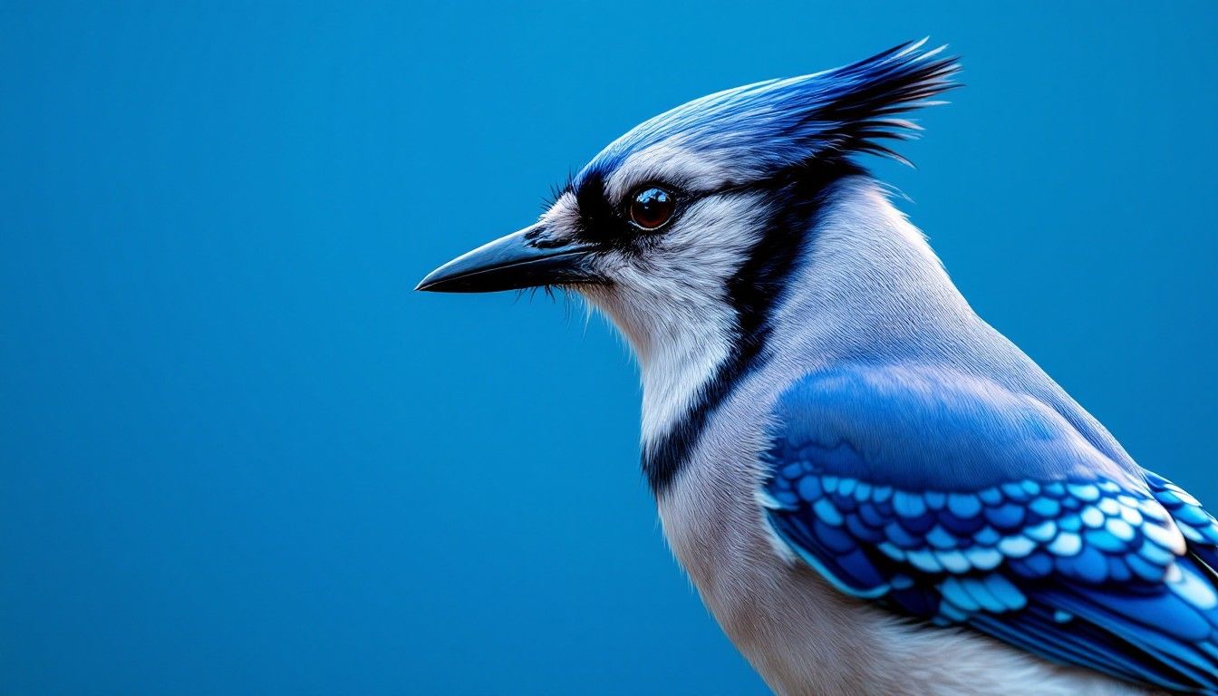 1344x768 Free Majestic Blue Jay Image, Wildlife, Nature
