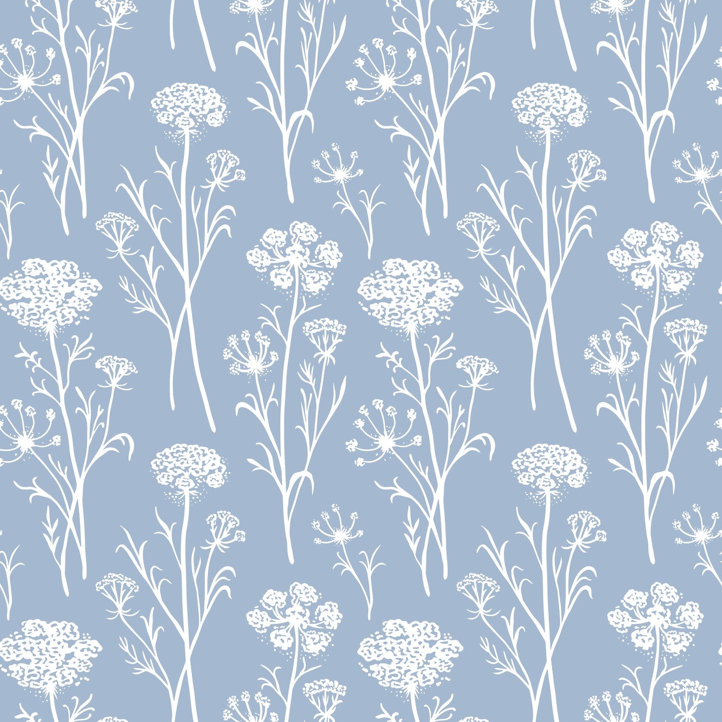 1445x1445 Queen Anne's Lace Peel and Stick Wallpaper