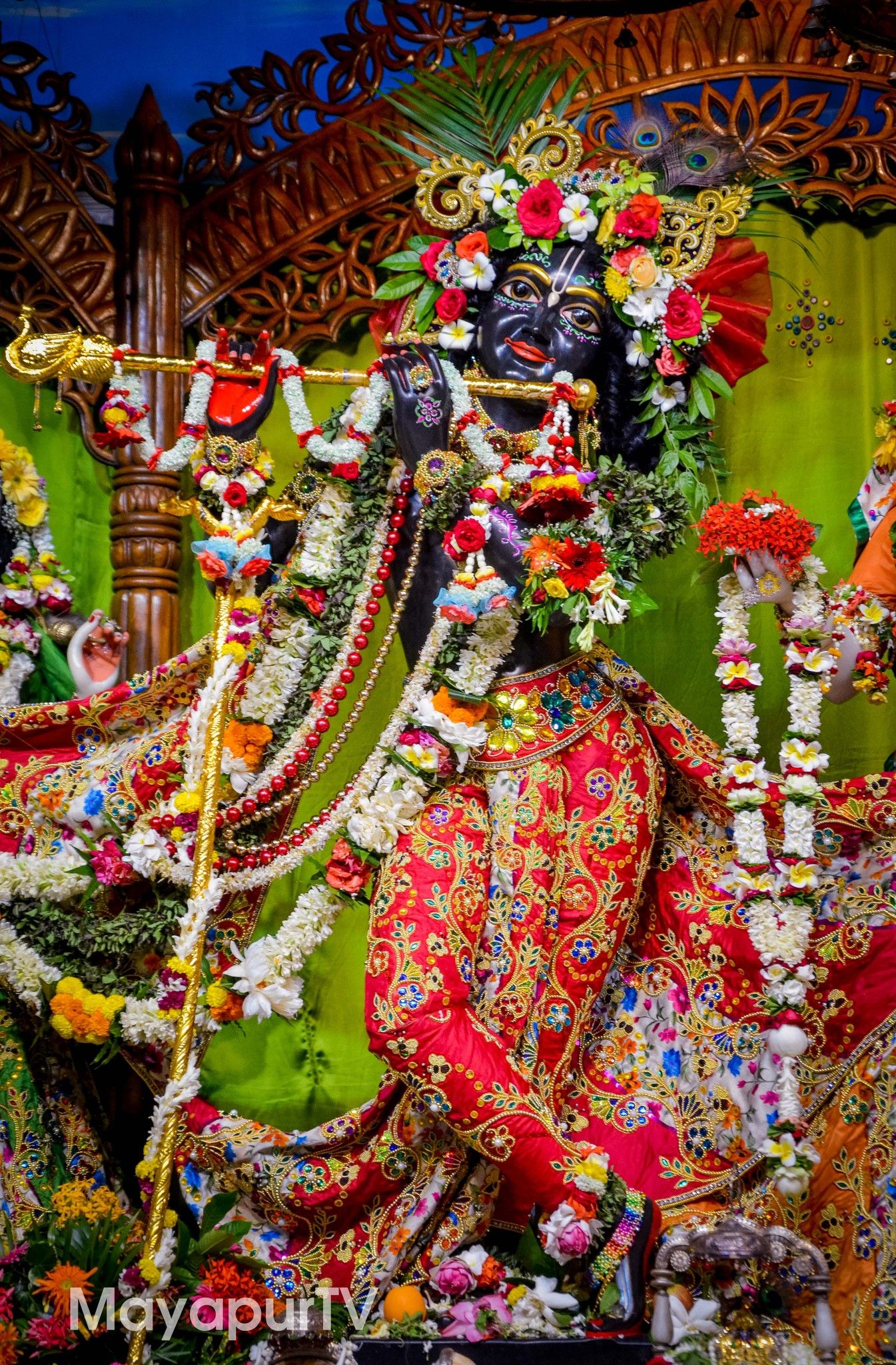 1345x2048 Iskcon Mayapur Wallpaper