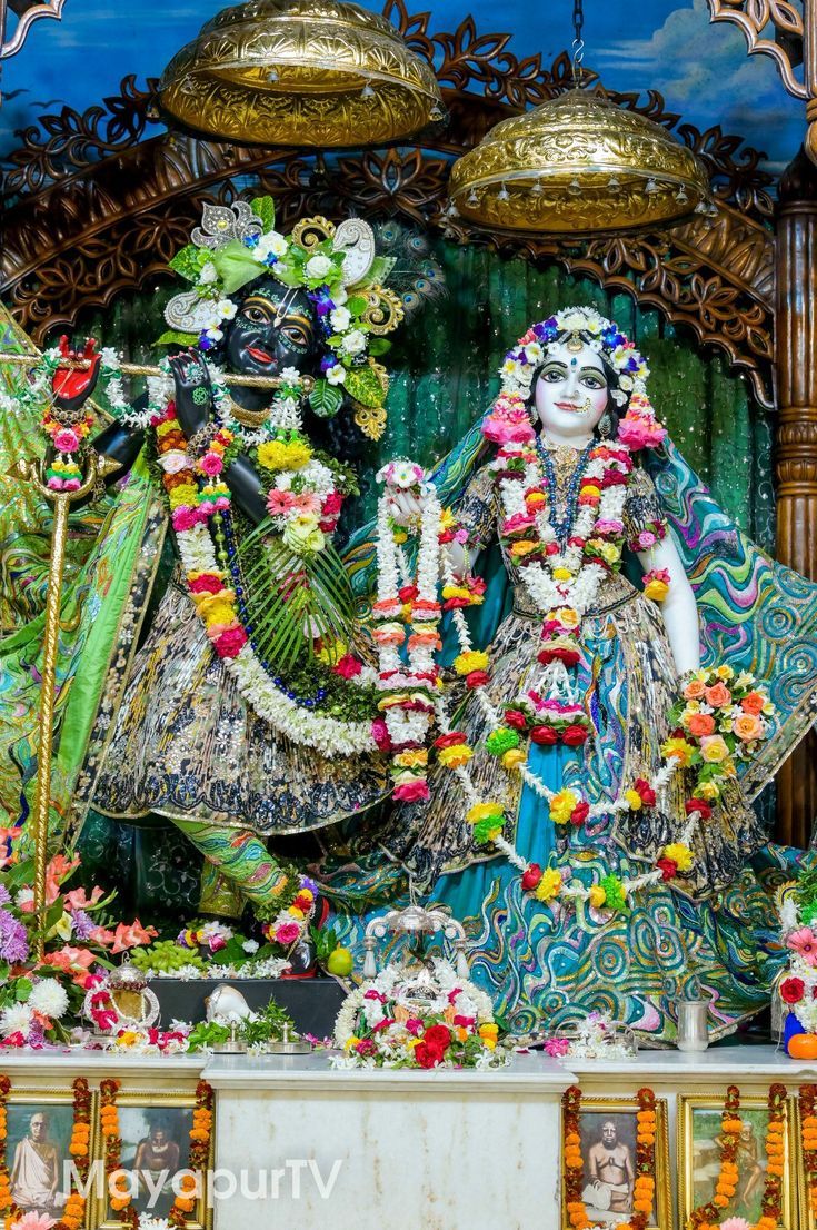 735x1106 Radha krishna mayapur wallpaper. Hare krishna mantra, Sri sri giridhari dauji temple, Ganesha picture