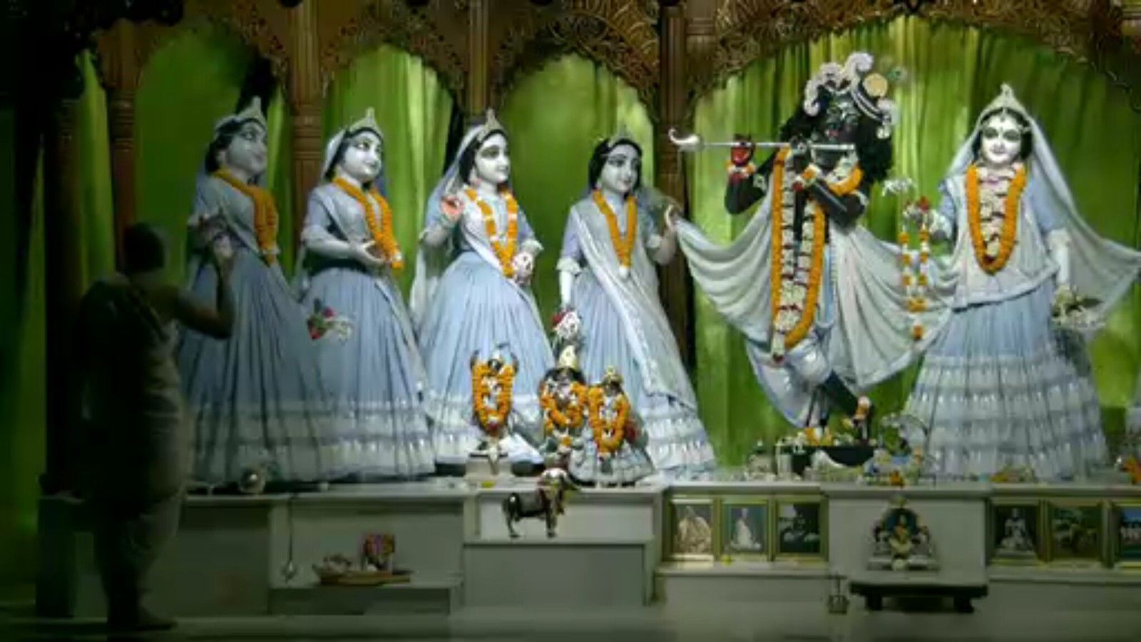 1600x900 hare #krishna #Iskcon #mayapur 4:30am 17.7.17 #live #
