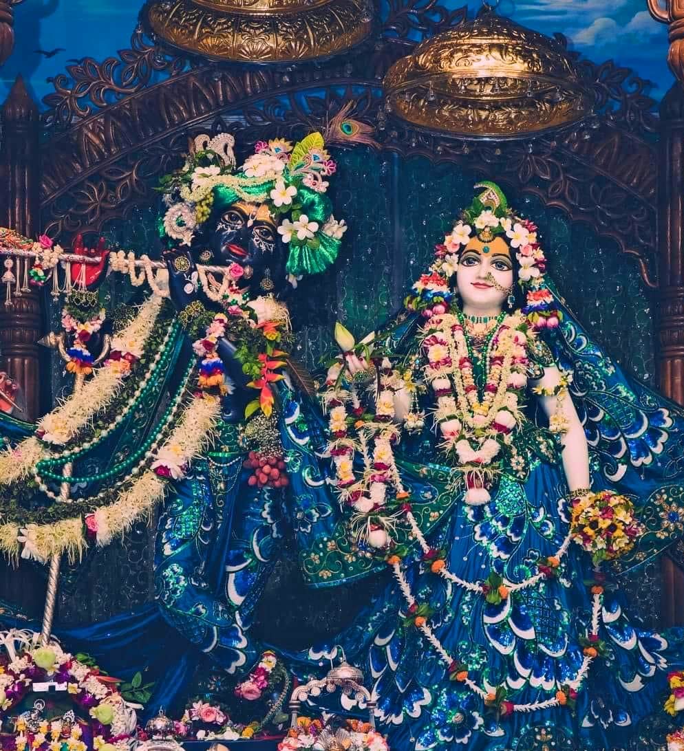 994x1092 Bajaj Creations Radha Krishna. iskon mayapur. religious photo frame for mandir and home decor size (10 * 12) inch : Amazon.ca: Home