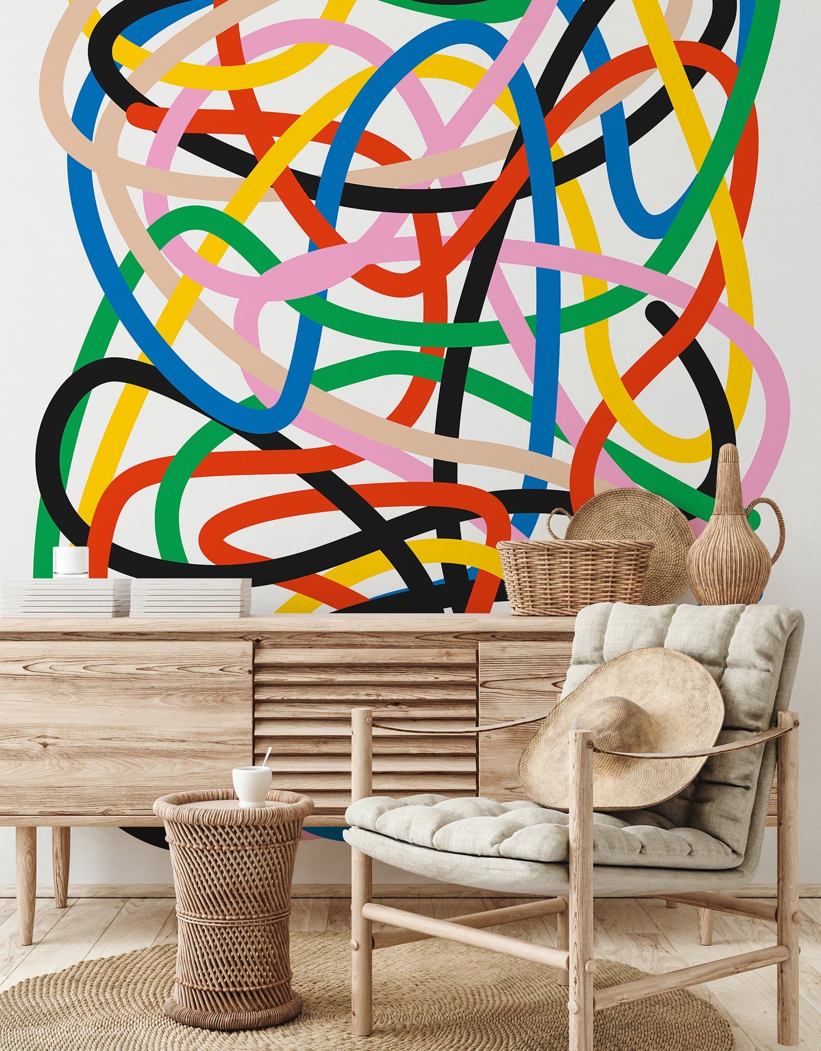 1600x2048 Scribble Wall Panels, BLIK Wall decor featuring PosterLad art