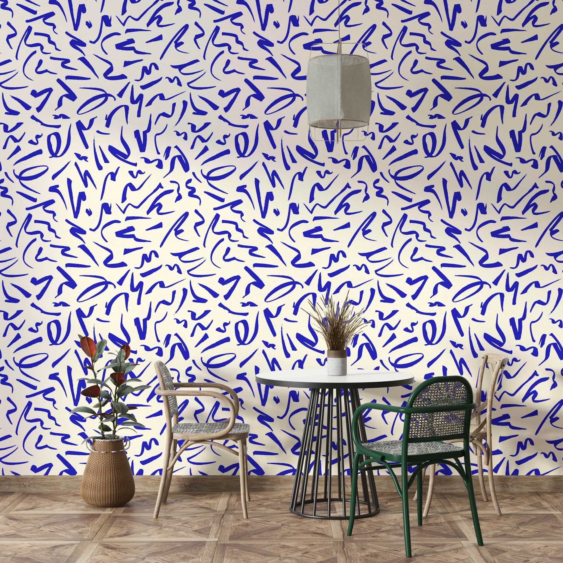 1946x1946 Free Marker Scribbles Wallpaper⁠
