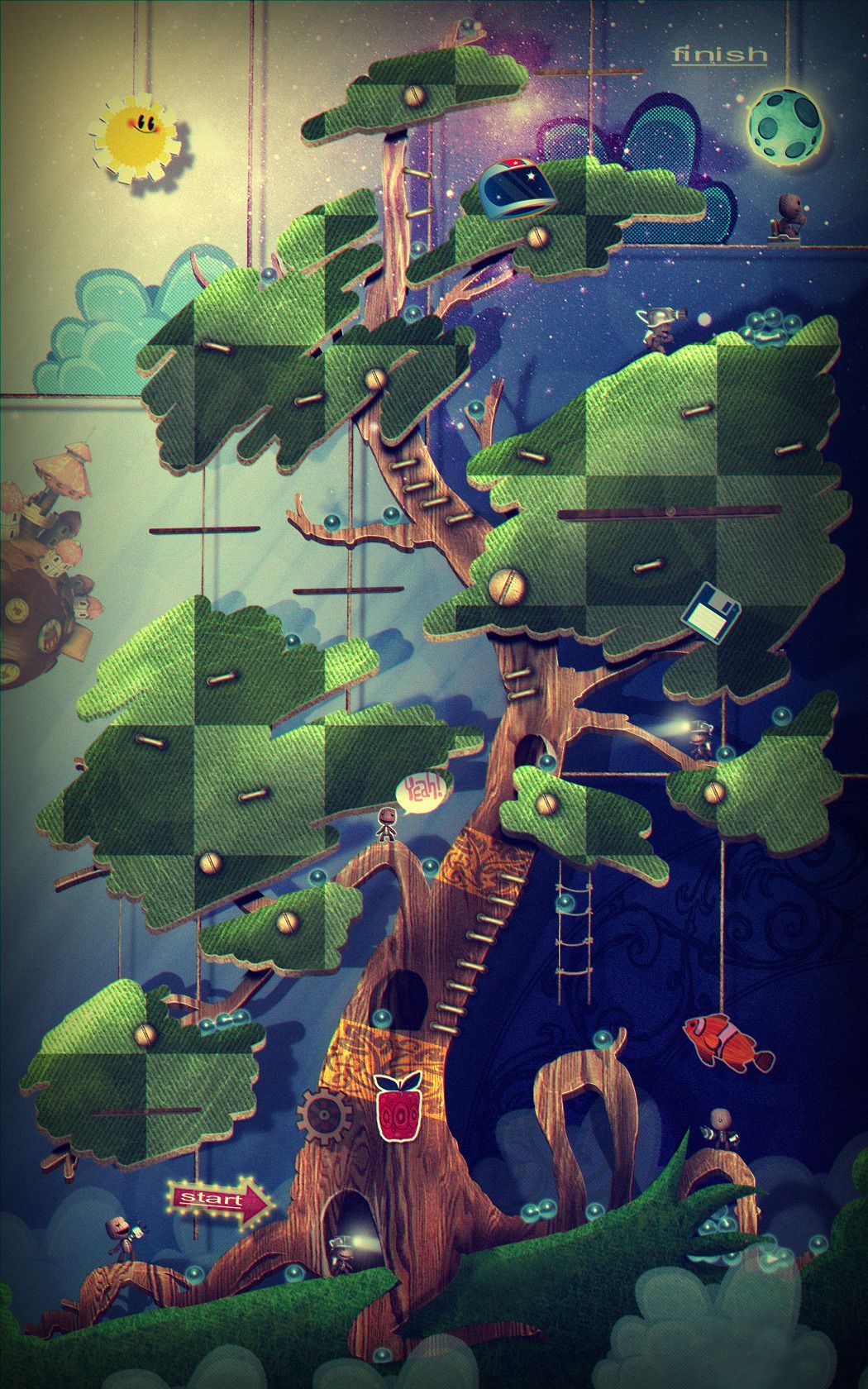 1050x1680 Little Big Planet Theme's ideas. little big planet image, little big planet wallpaper, little big planet poster