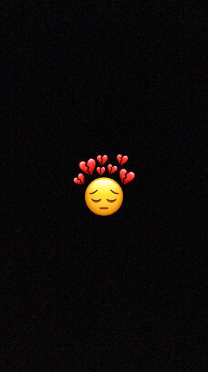 718x1280 Aesthetic Heart Broken Wallpaper