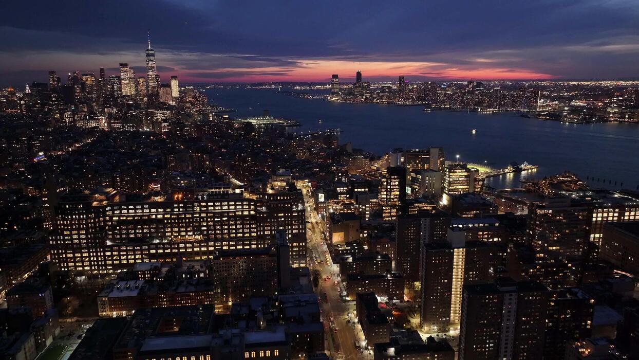 1244x700 Famous Downtown New York in Manhattan New York in United States. Outdoors One Trade Center