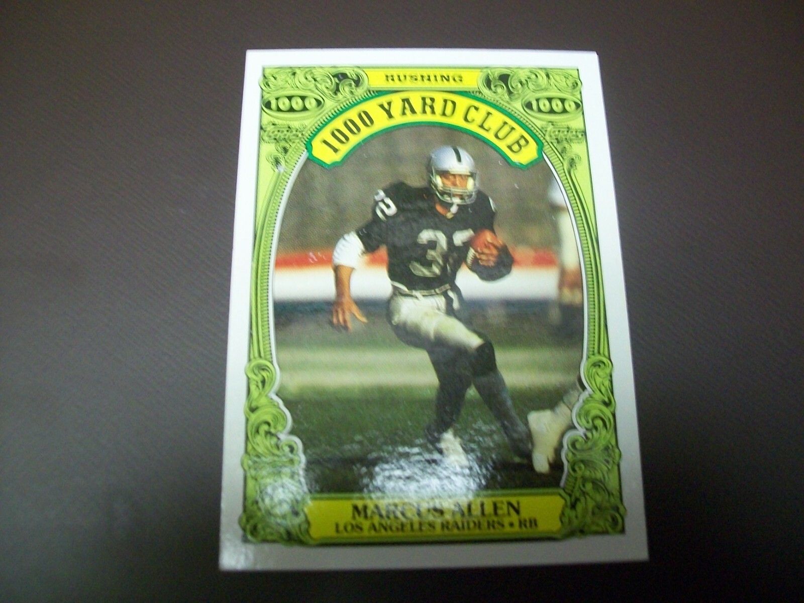 1600x1200 Topps Football Marcus Allen 1000 Yard Club