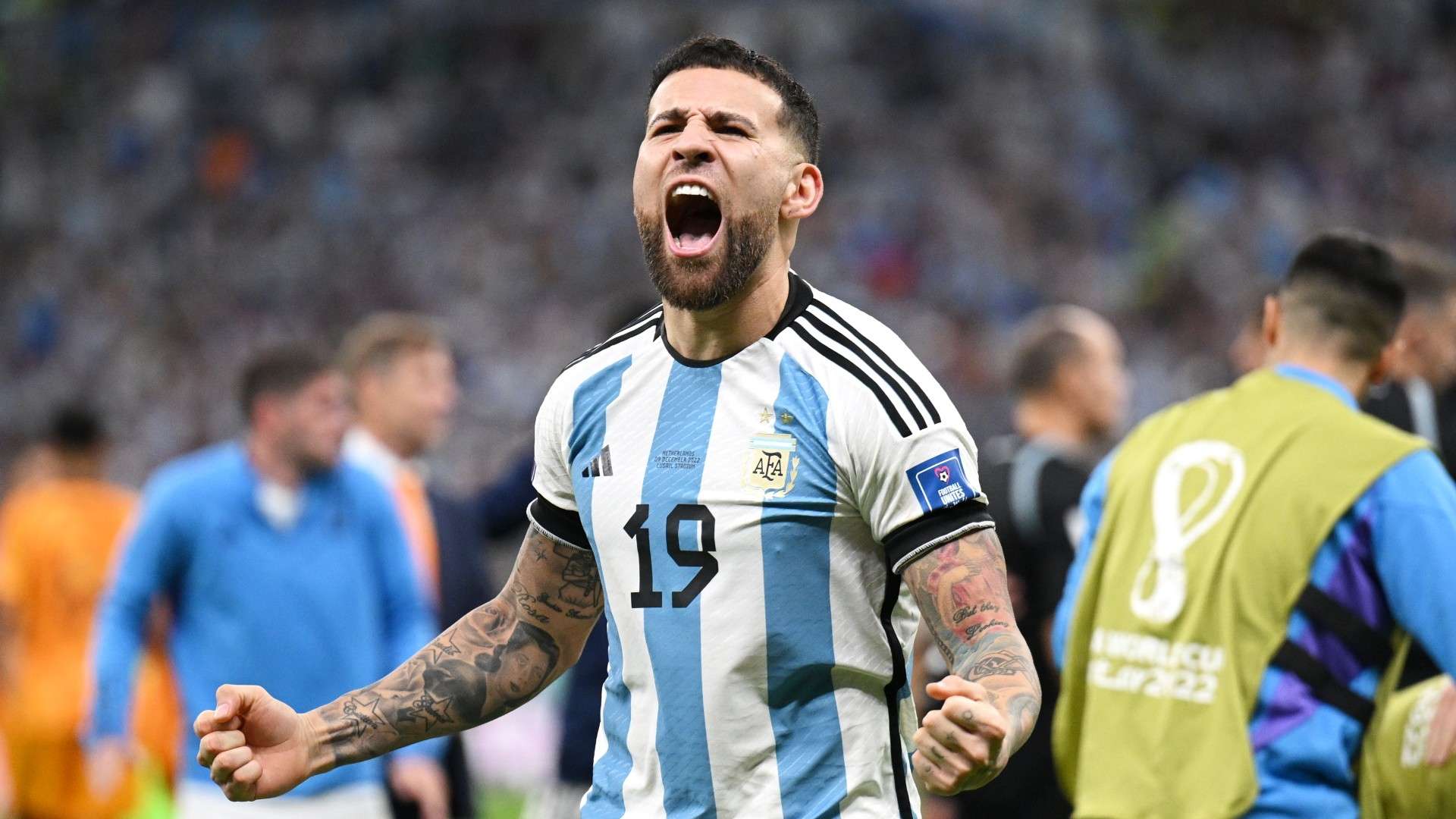 1920x1080 WATCH: Party Time! Otamendi Posts Video Of Argentina Dressing Room Celebrations Following World Cup Semi Final Win Over Croatia