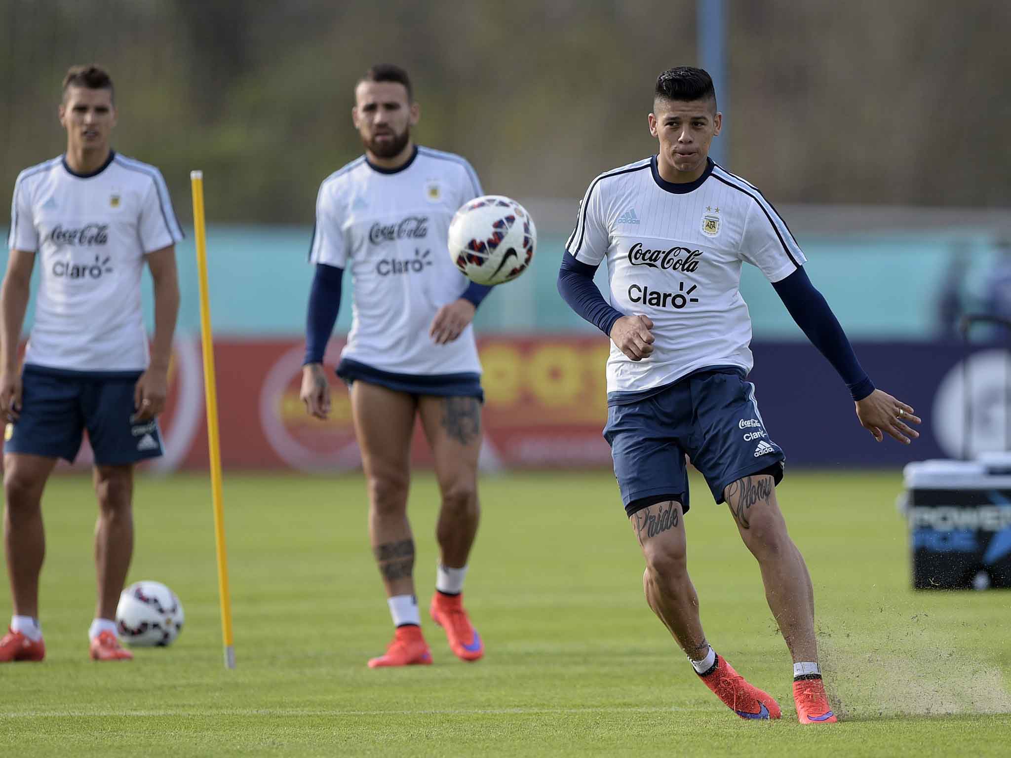 2048x1536 Nicolas Otamendi to Manchester United: Marcos Rojo teases fans again by hitting favourite on another Tweet