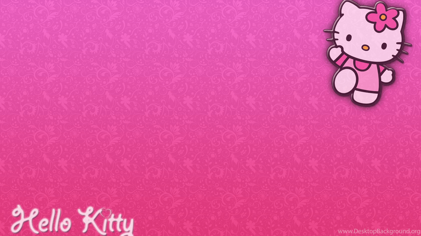 1366x768 Cool Hello Kitty Wallpaper Desktop Background