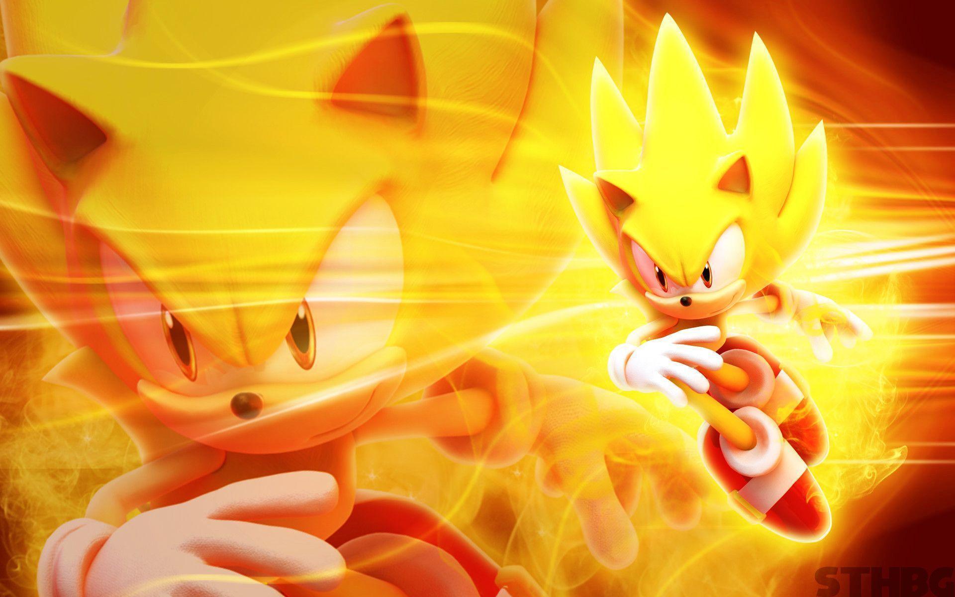 Download Dashing Dark Sonic Wallpaper