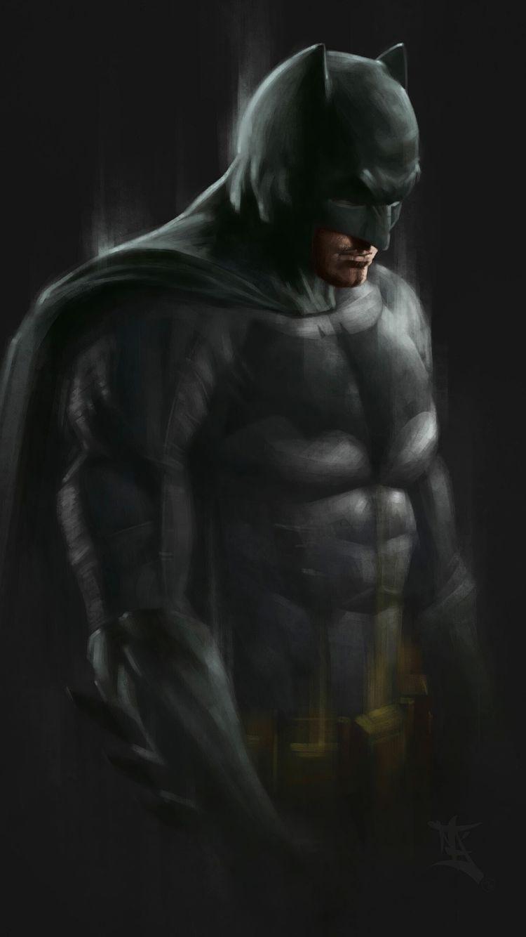 750x1334 Ben Batman iPhone iPhone 6S, iPhone 7 HD 4k Wallpaper