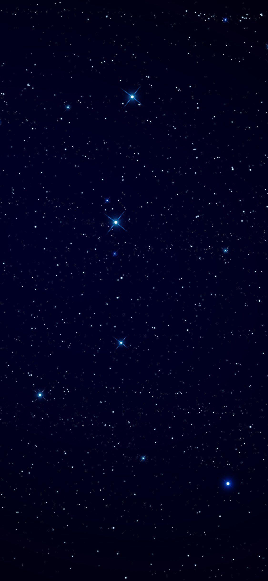 1125x2436 Night Sky HD Wallpaper iPhone 11