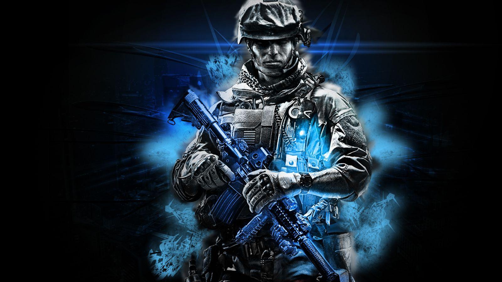 1600x900 Skull Soldier Wallpaper HD