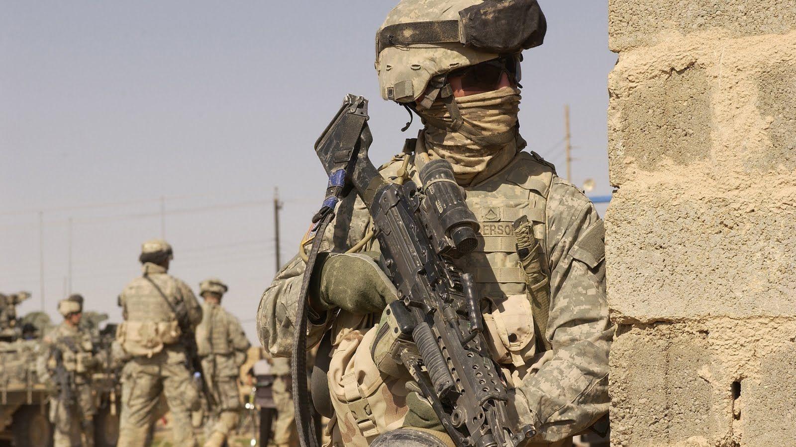 1600x900 Free download Army Troops Soldier Weapon HD Wallpaper Epic