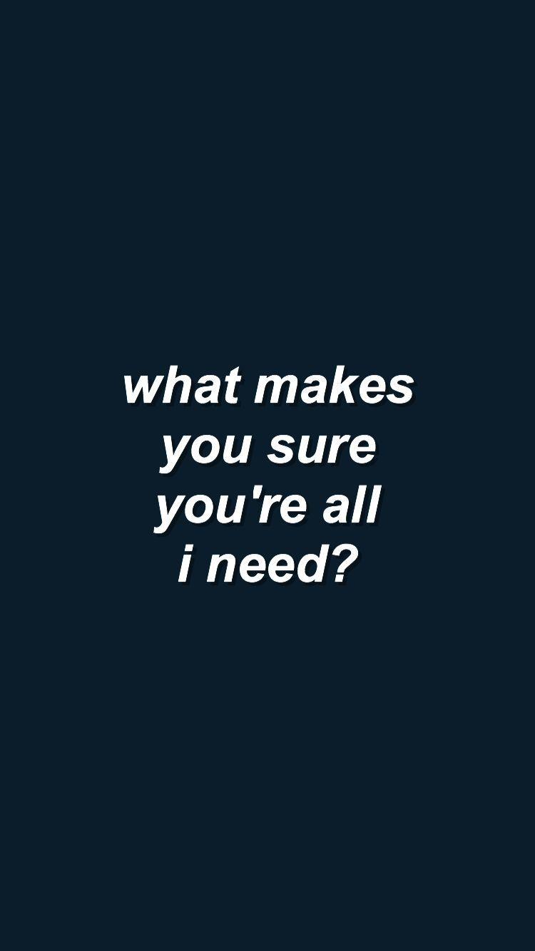 750x1334 Billie Eilish Quotes Wallpaper