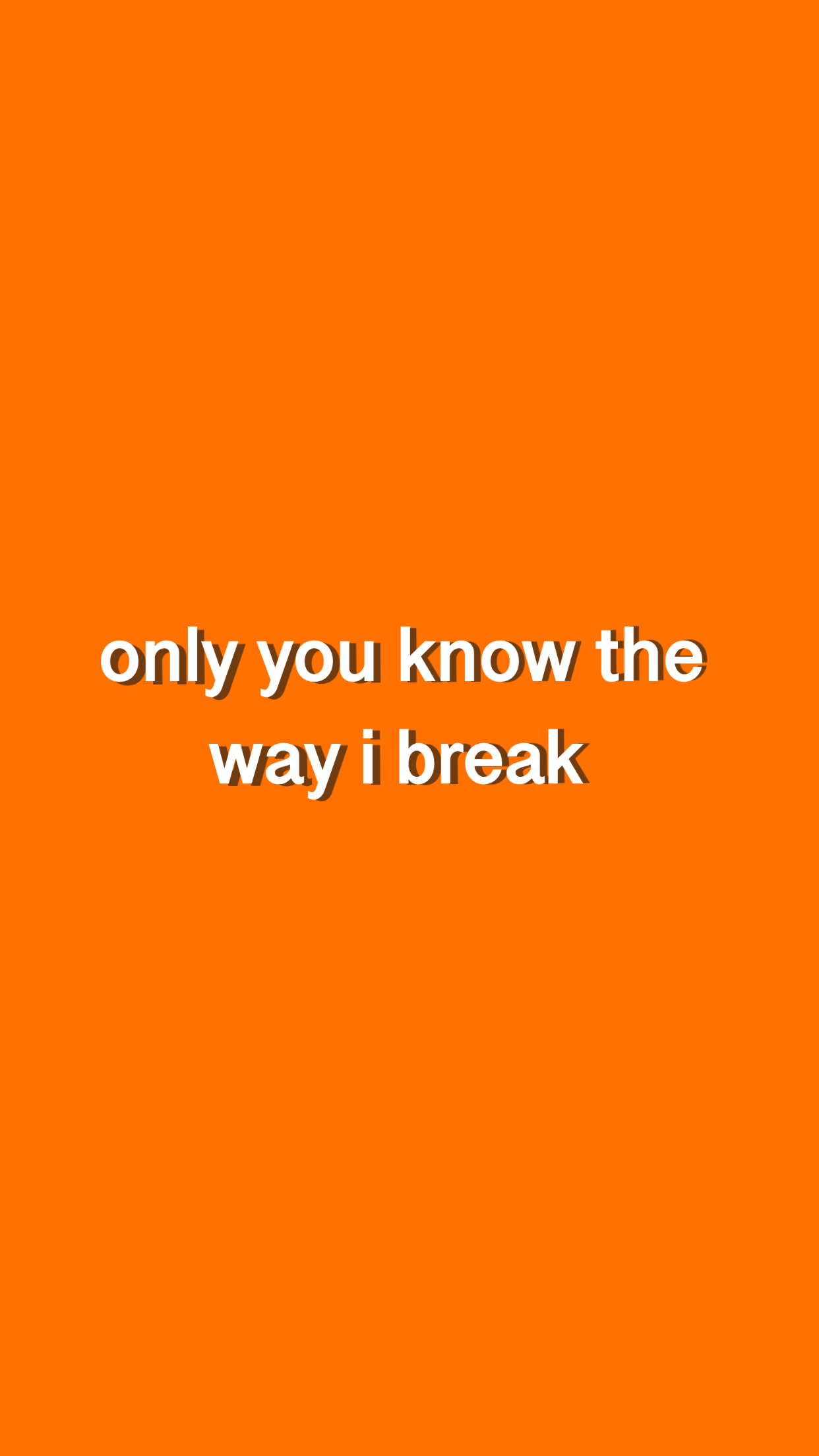 1242x2208 Billie Eilish Wallpaper Orange