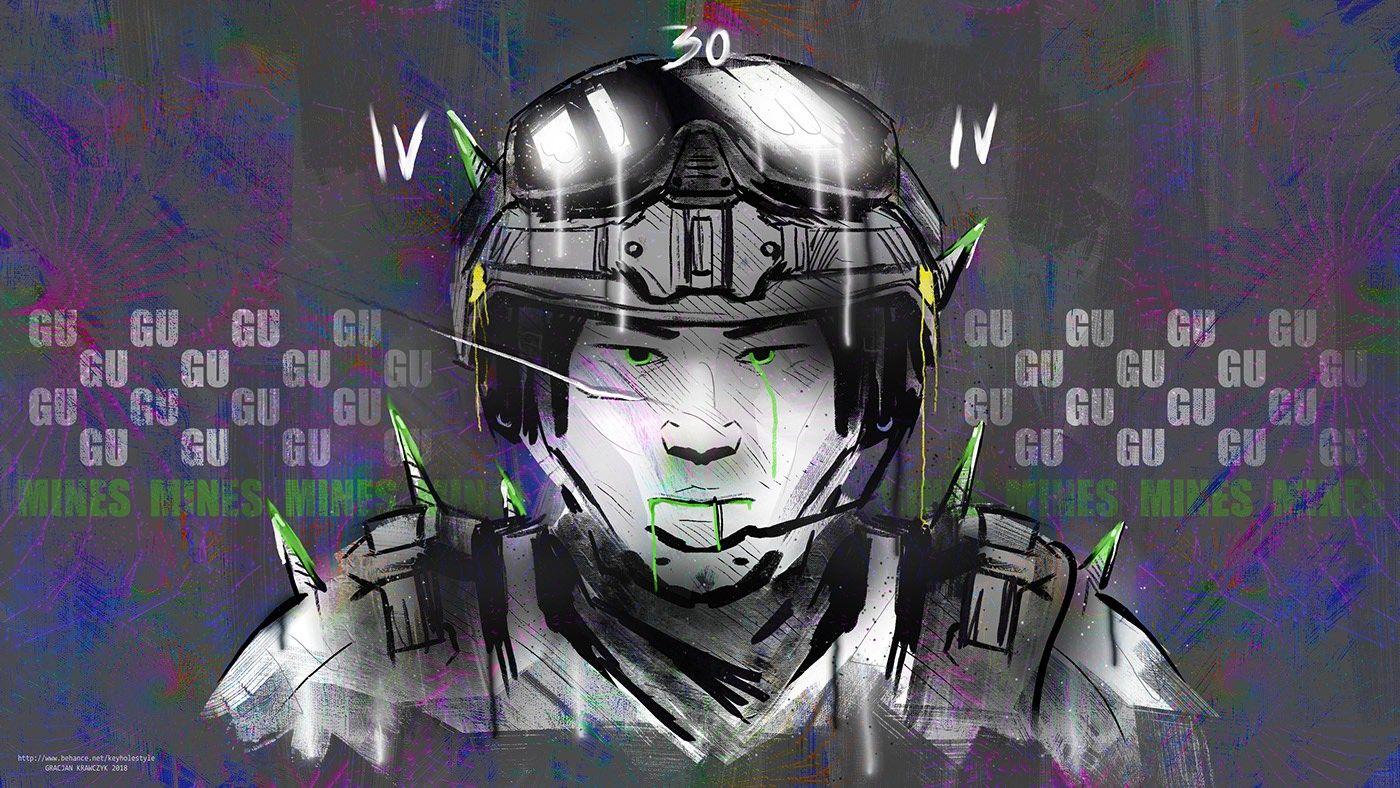 1400x788 Cool R6S Operator Wallpaper