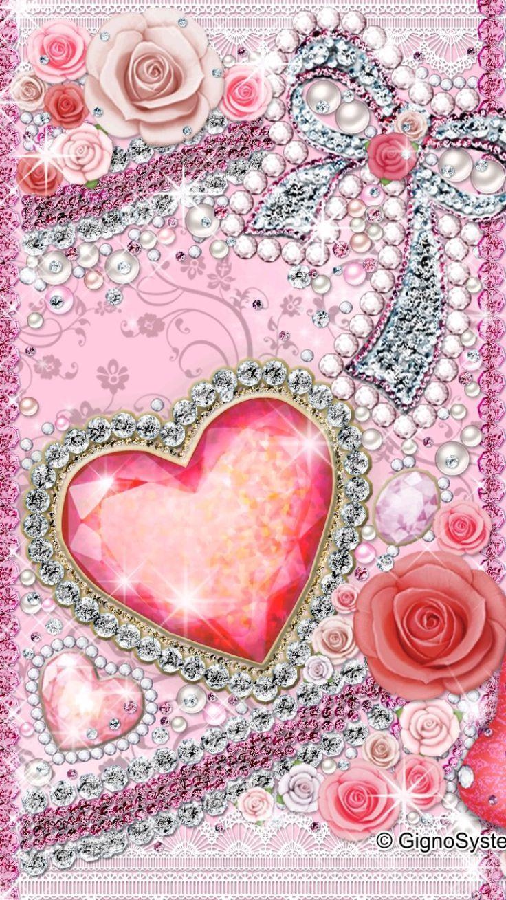 Diamond Heart Wallpapers - Top Free Diamond Heart Backgrounds