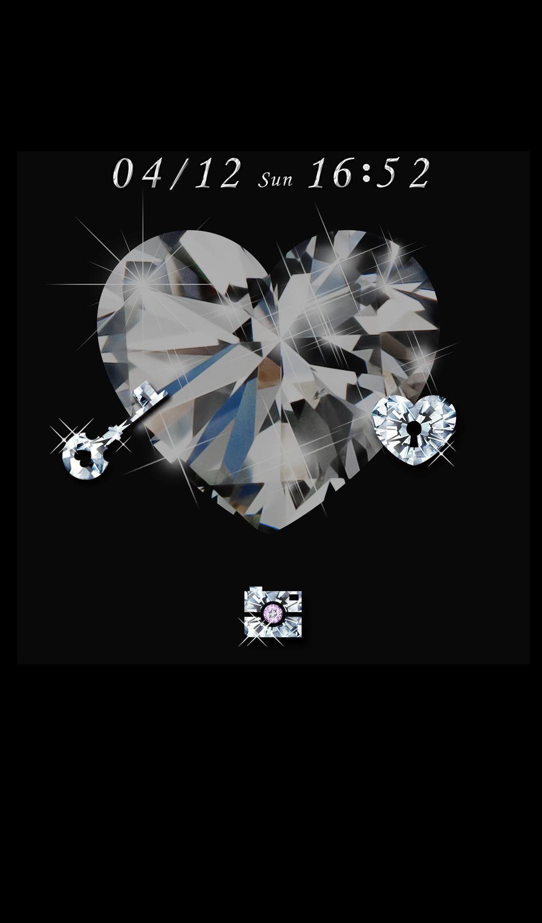 1080x1838 Cute wallpaperDiamond Heart for Android