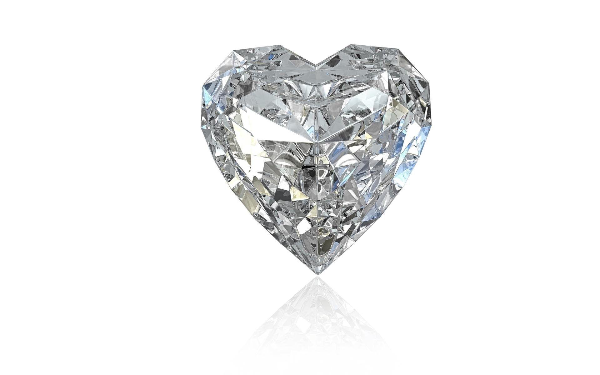 1920x1200 Diamond, Heart, Love, Valentine, 3D & Abstract High Quality Wallpaper