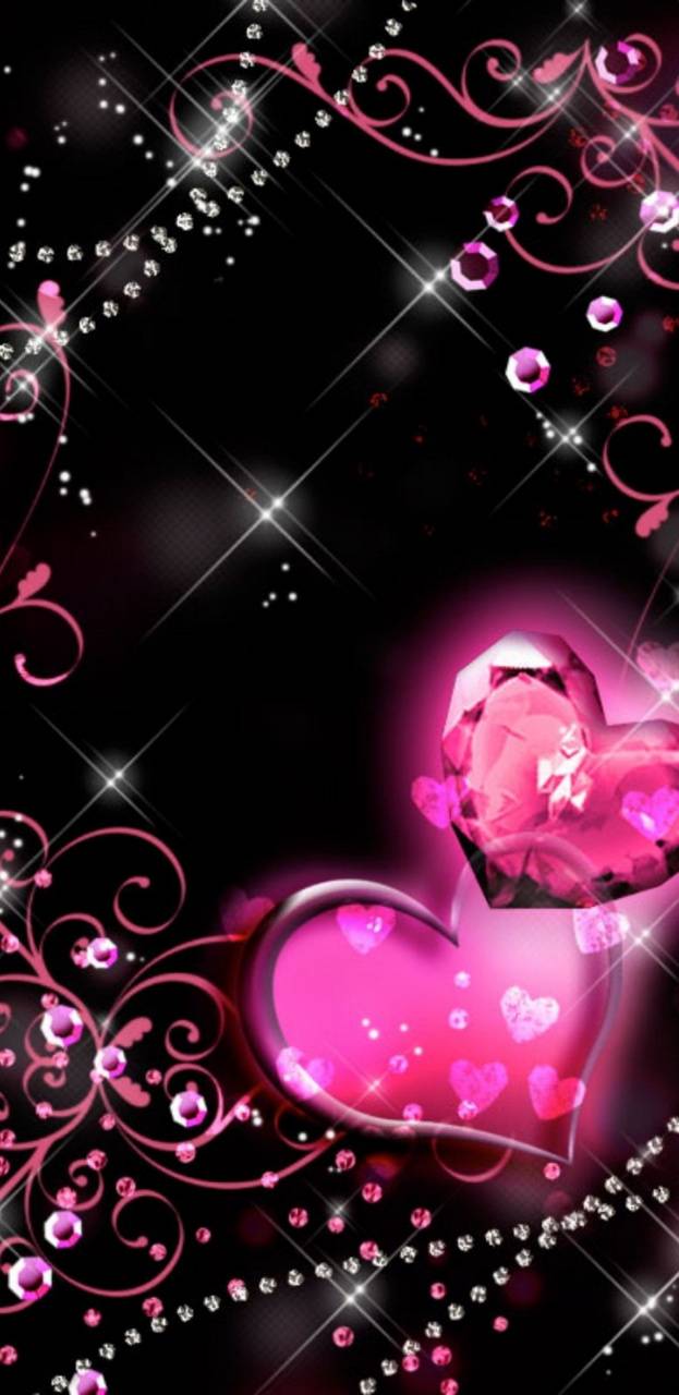 Diamond Heart Wallpapers - Top Free Diamond Heart Backgrounds