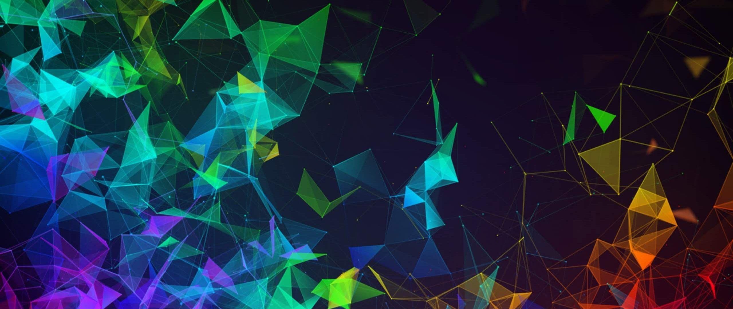 2560x1080 Download Razer Phone abstract, colorful, HD Dual Wide