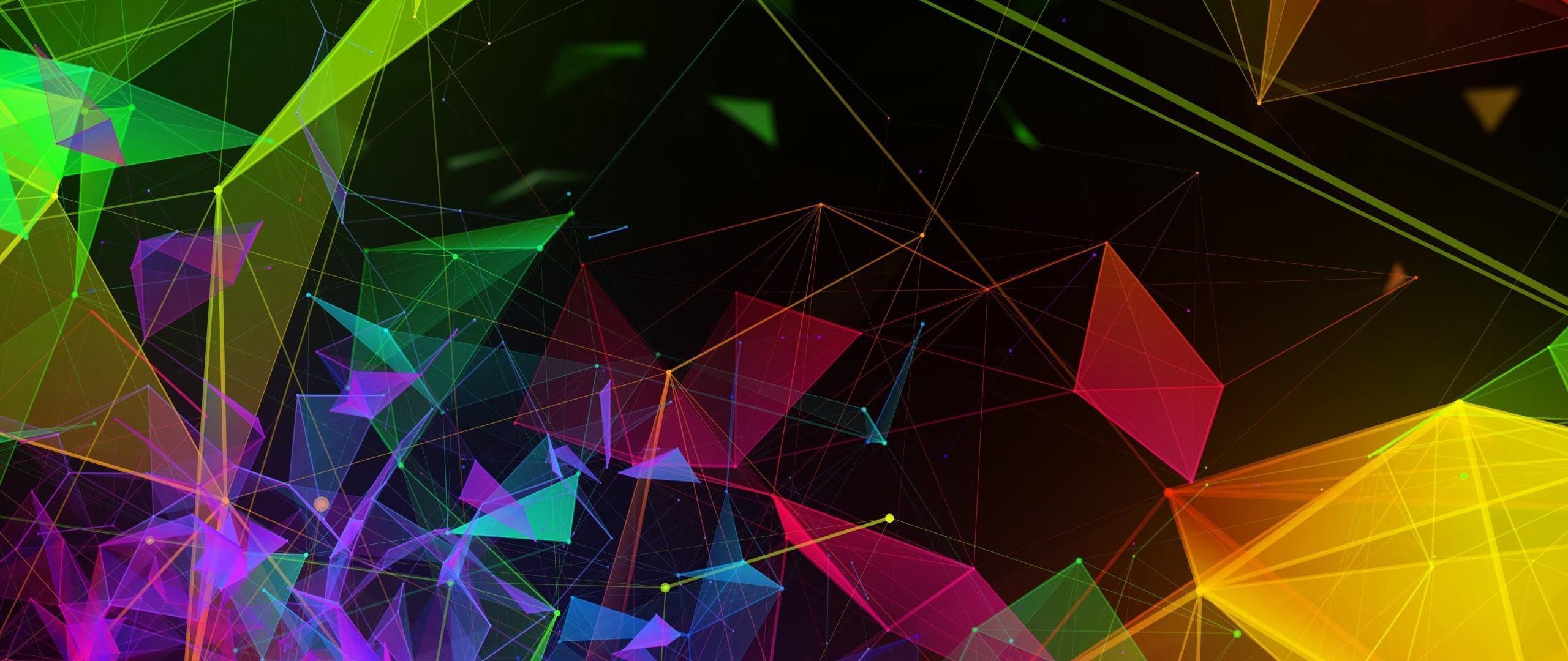 2560x1080 Razer Colorful Wallpaper