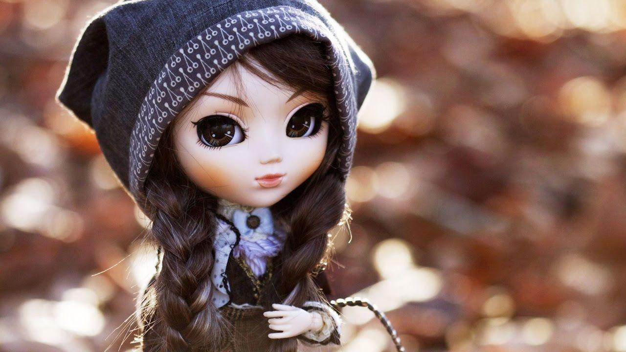 1280x720 Cute Doll Wallpaper ( no audio )