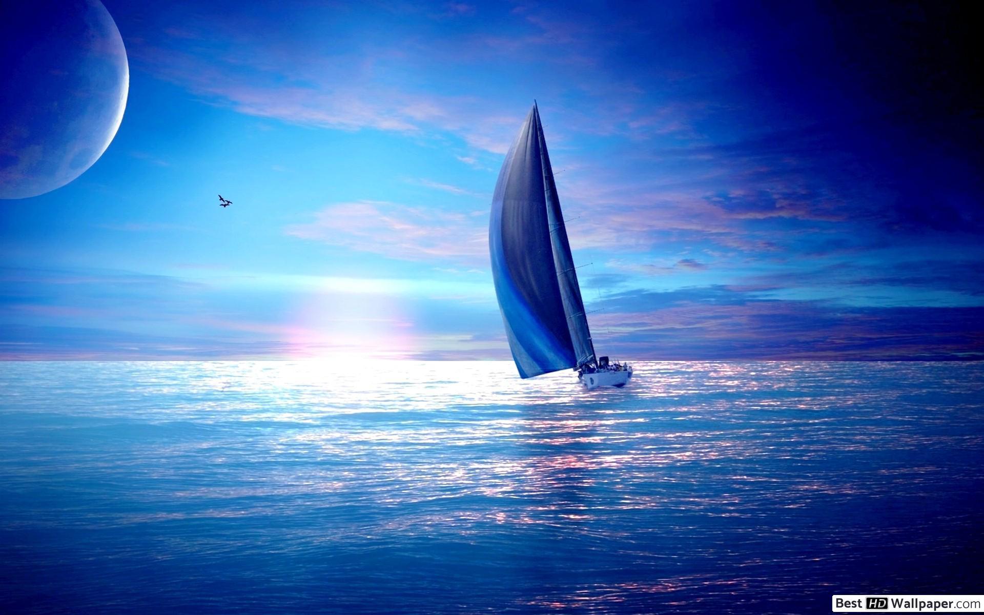 1920x1200 Artistic landscape in the ocean HD wallpaper download