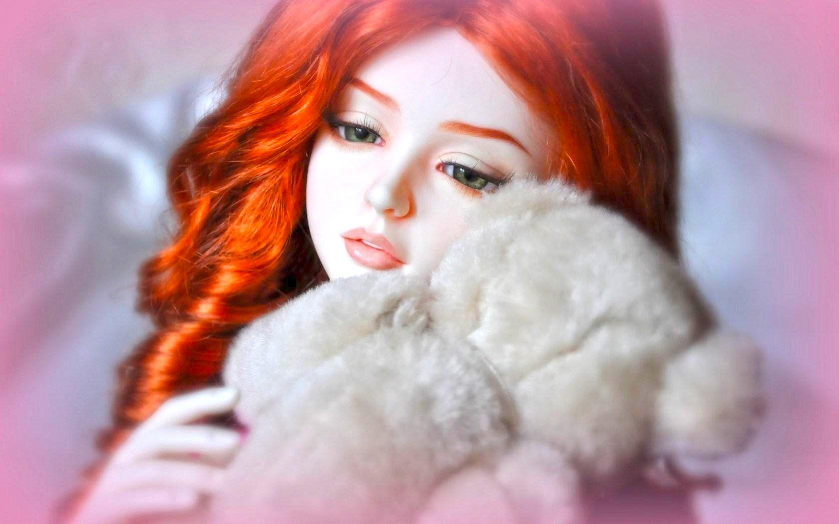 1680x1050 Barbie Doll With Teddy Bear HD Wallpaper