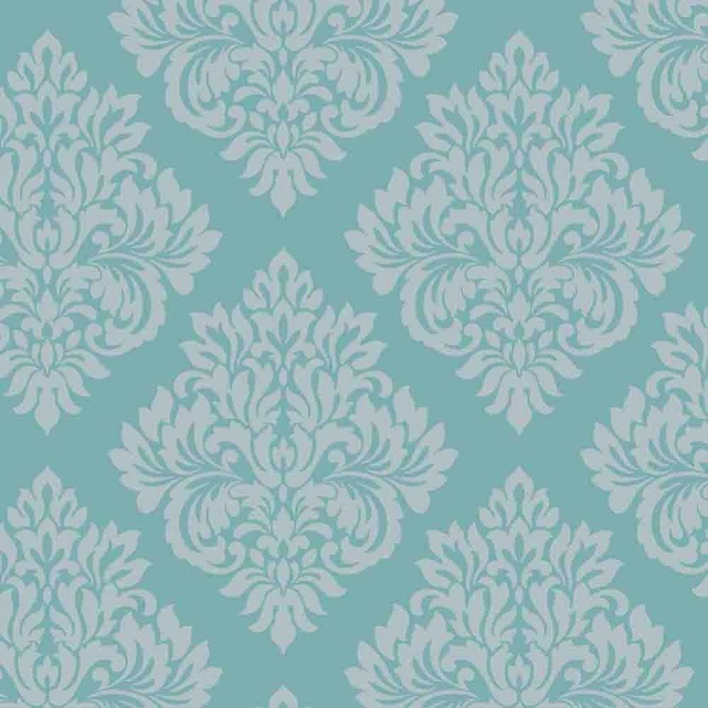 1000x1000 Jazz Teal Arthouse Wallpaper
