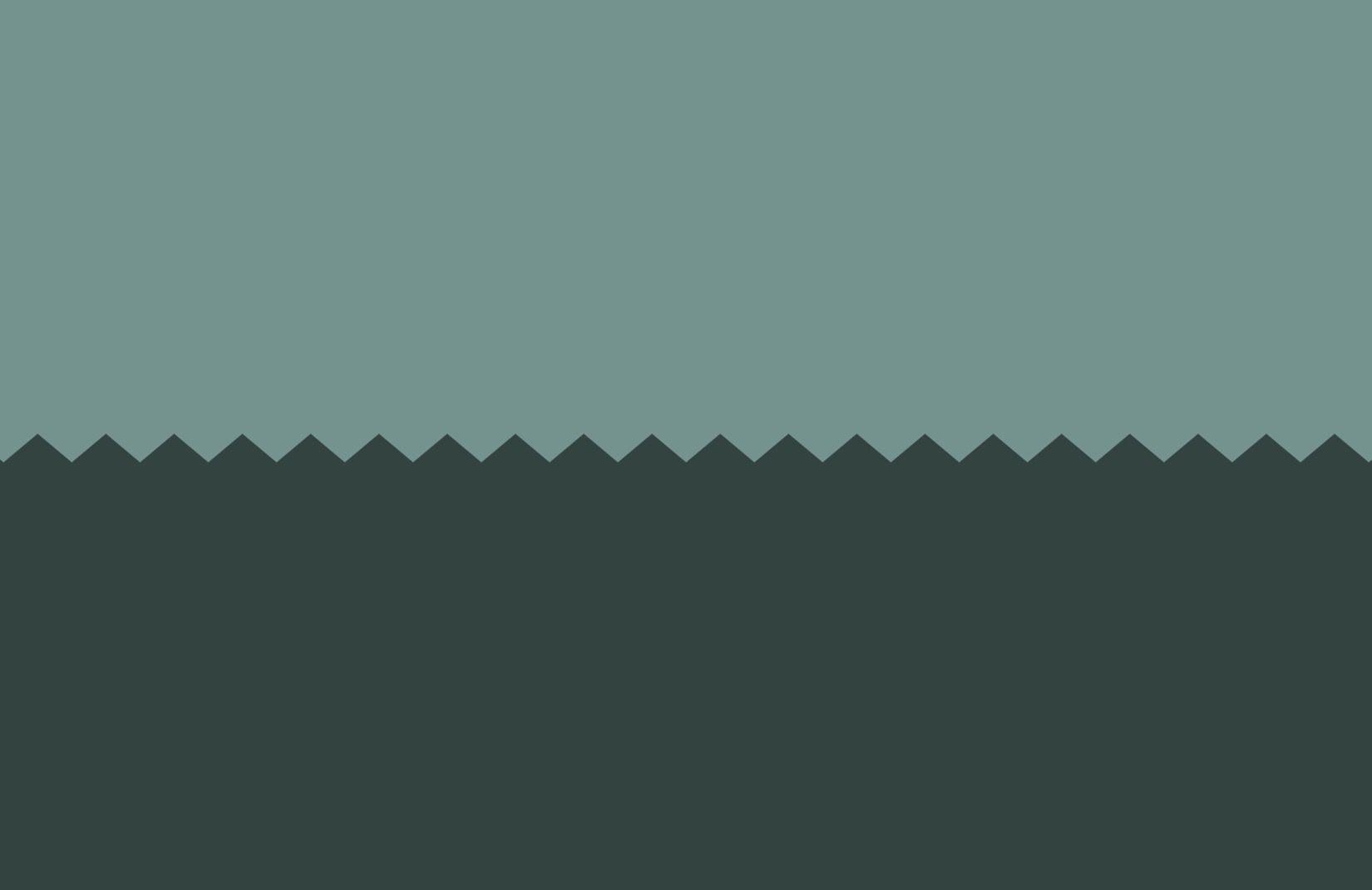 1650x1070 Green Two Tone Zig Zag Geometric Wallpaper Mural