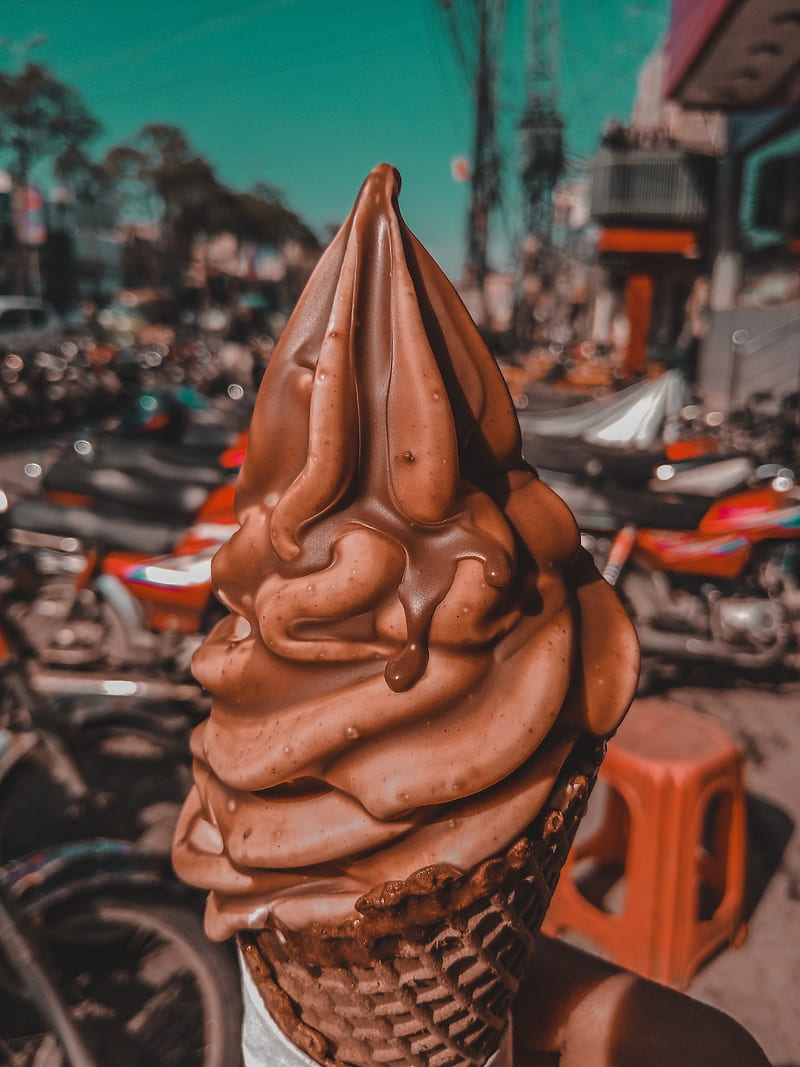 800x1067 Ice cream, brown, cold, cool, full, HD phone wallpaper
