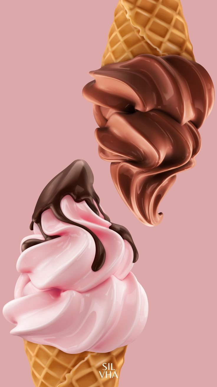 736x1314 wallpaper ice cream