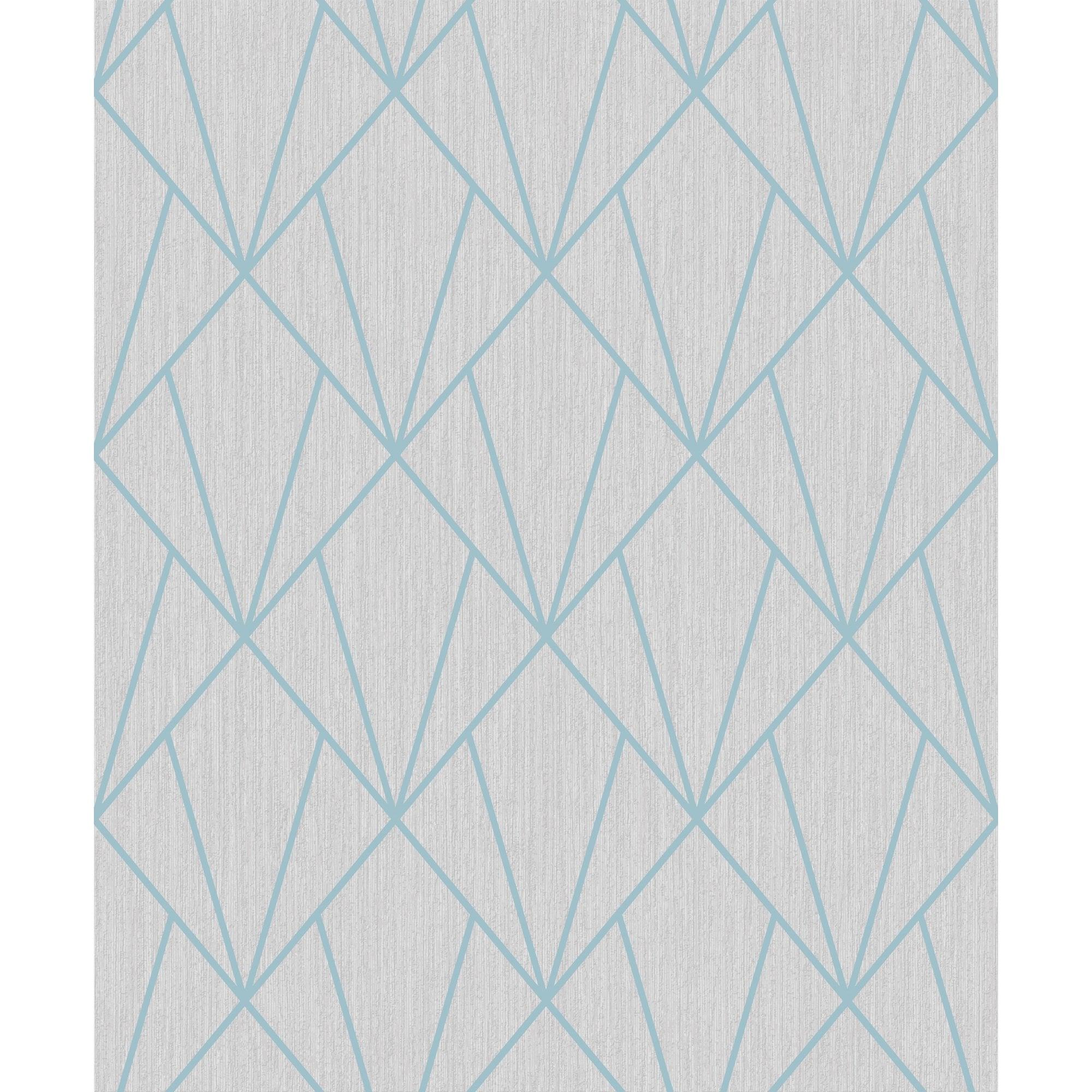 2000x2000 Muriva Indra Geometric Line Triangle Glitter Textured Blown Vinyl