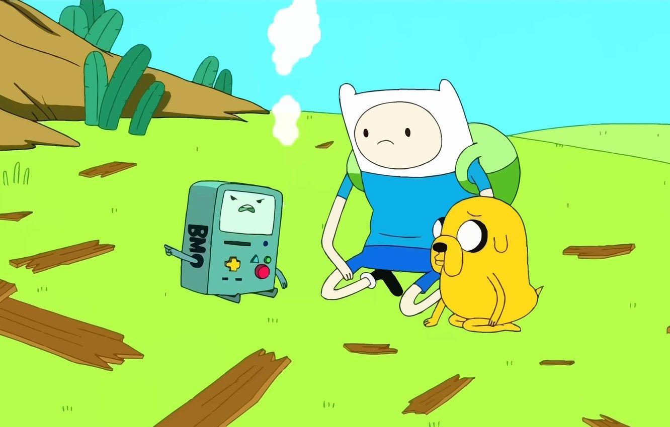 1332x850 Wallpaper Jake, Cartoon, Jake, Adventure time, Adventure time, Fin