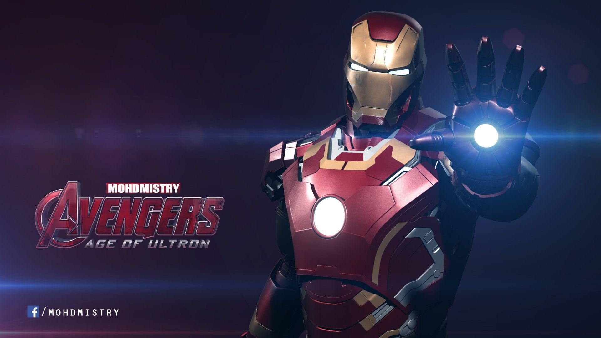1920x1080 Iron Man Mark 43: Age of Ultron