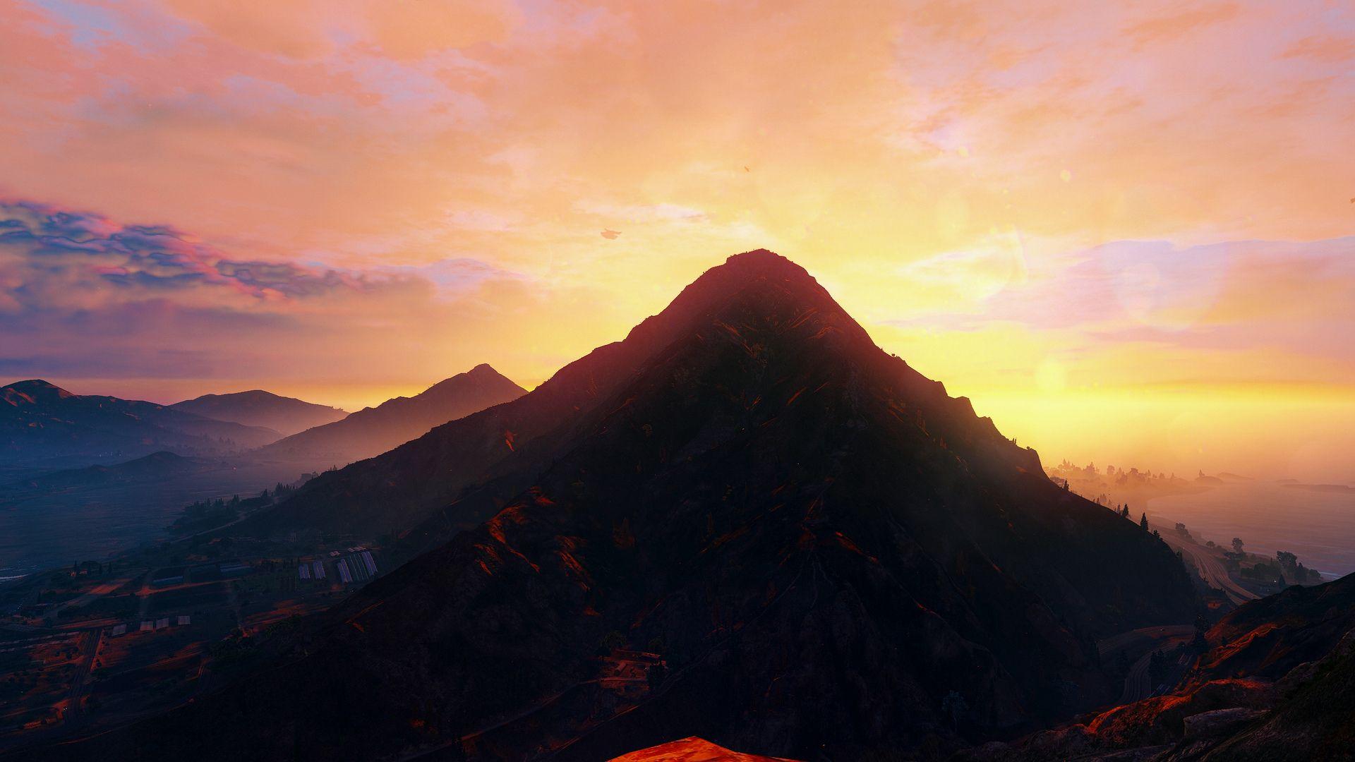 1920x1080 GTA V Redux Nature, HD Games, 4k Wallpaper, Image, Background