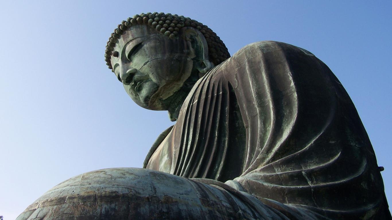 1366x768 Buddha wallpaper 1366x768 (laptop) desktop background